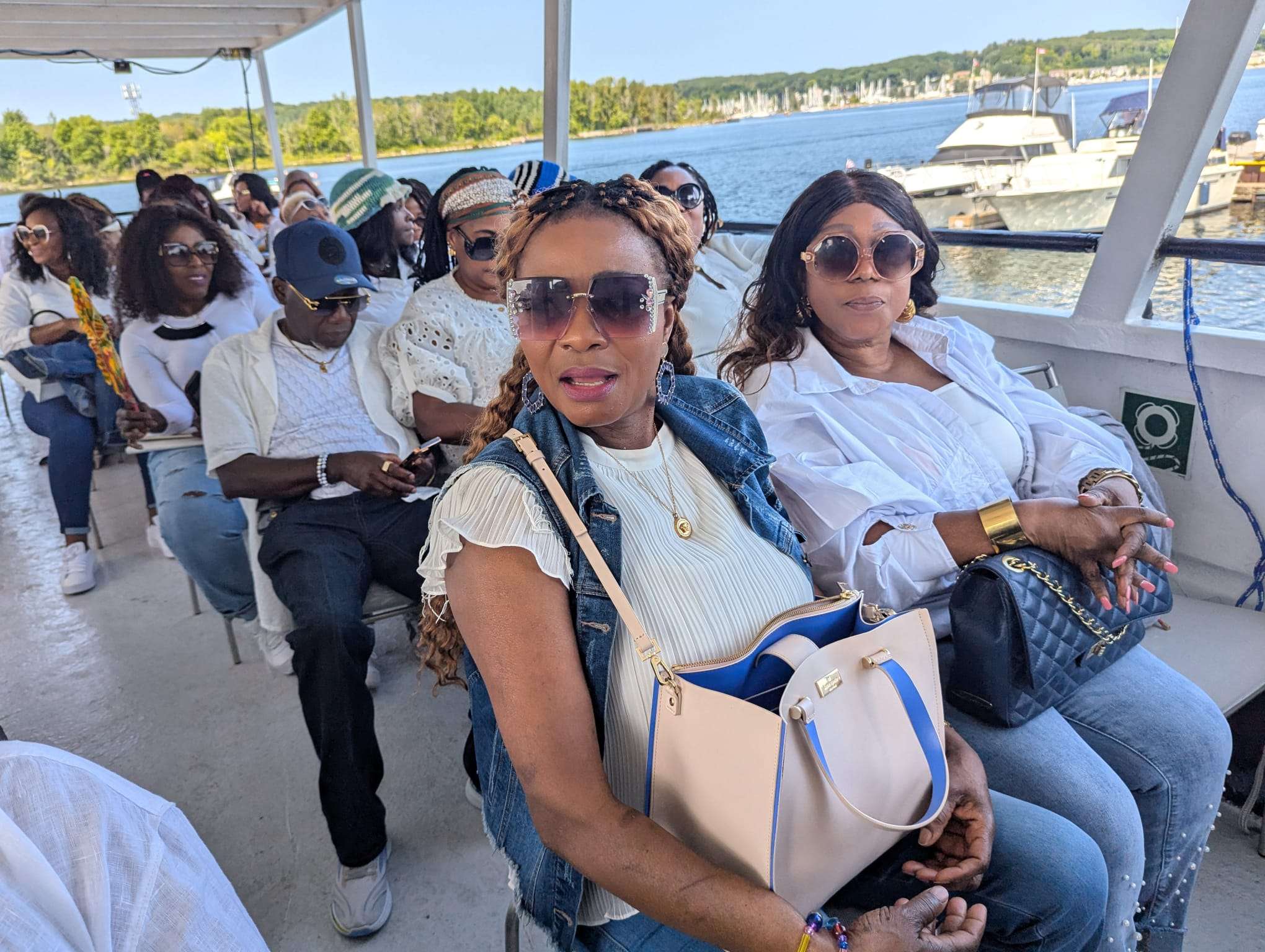 Womens Engagement Boat Outing Companionship