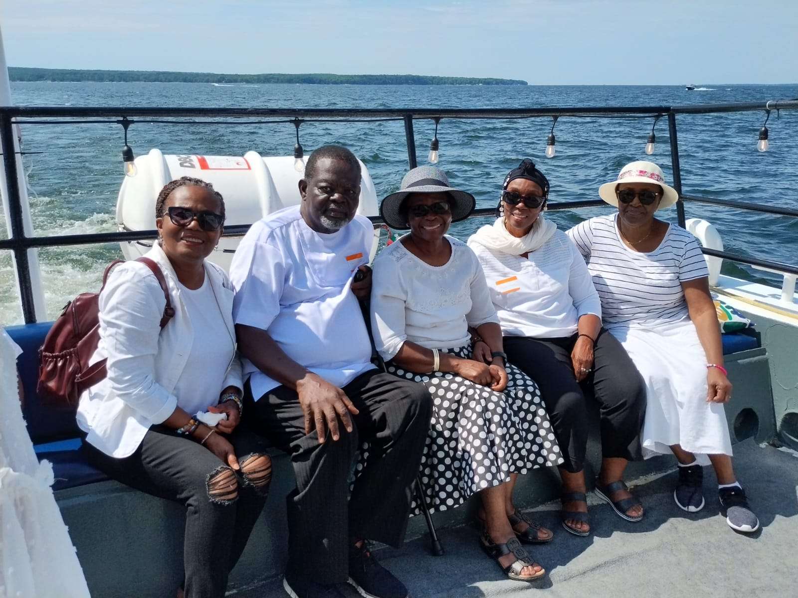 Community Boat Outing Friends