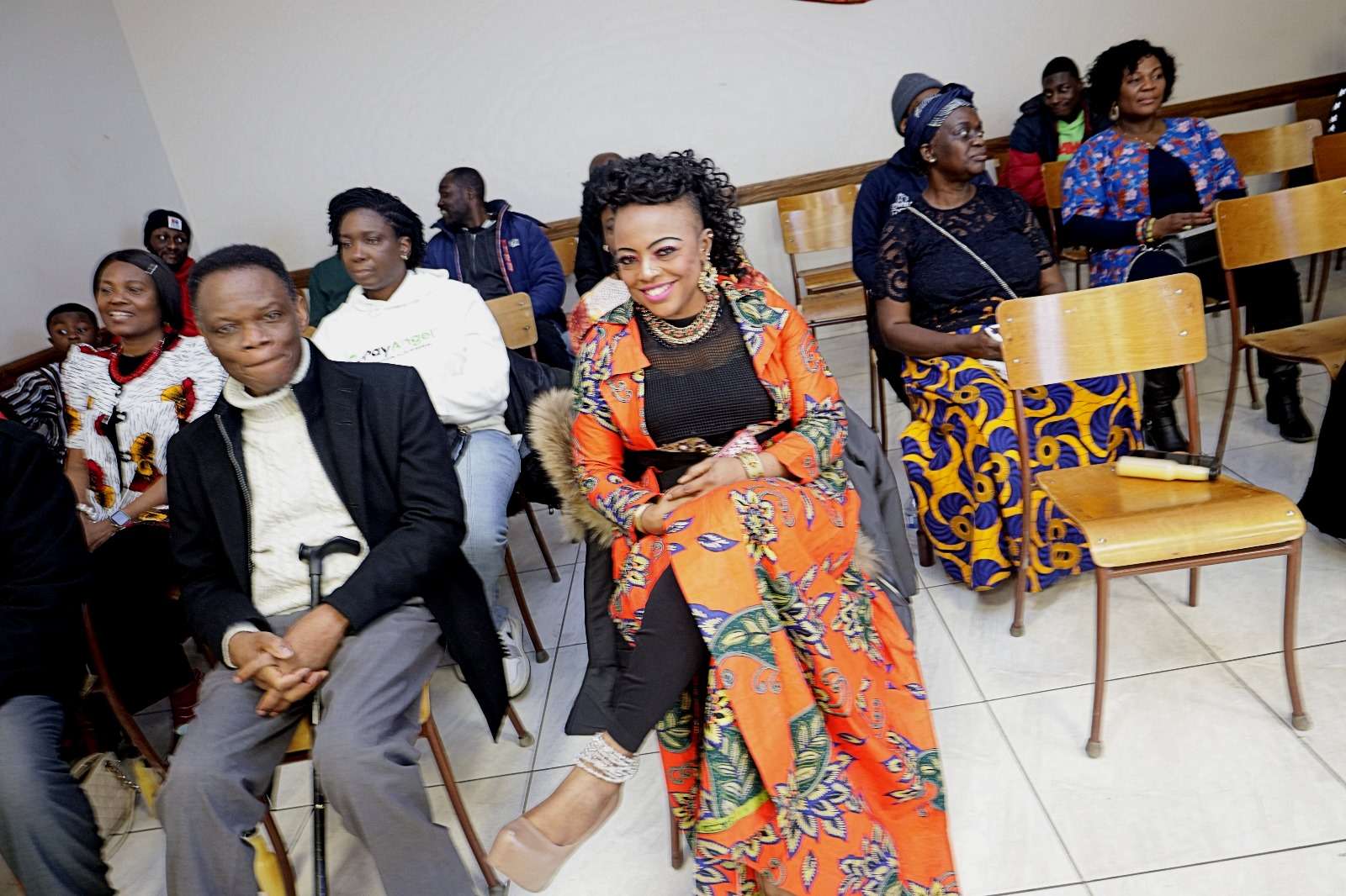 Black History Audience Shared Smiles